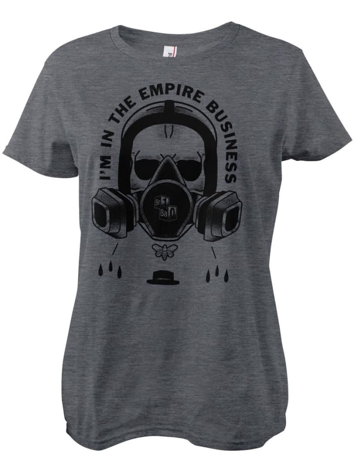 Футболка I'M In The Empire Business Girly Tee Breaking Bad, серый
Футболка I'M In The Empire Business Girly Tee Breaking Bad, серый