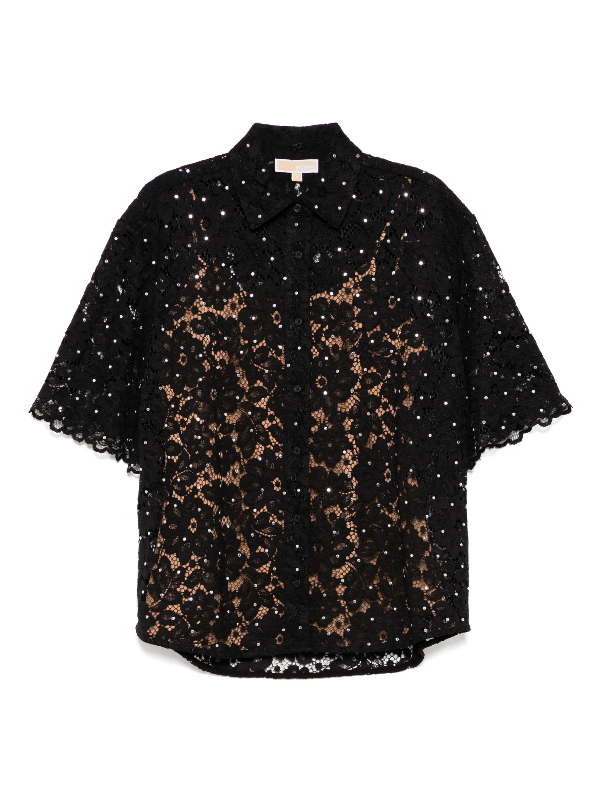Кружевная рубашка Michael Kors, черный
Кружевная рубашка Michael Kors, черный