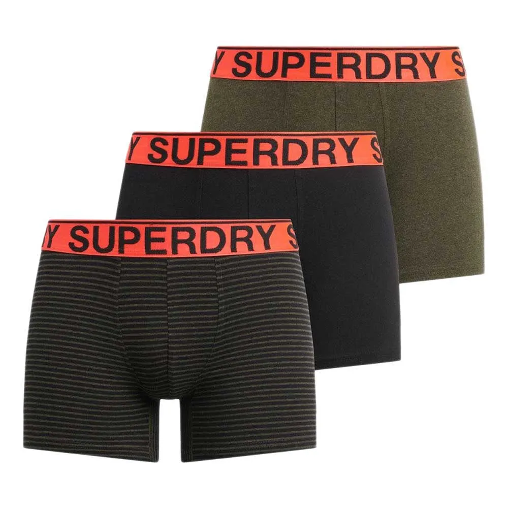 Боксеры 3 шт Superdry M3110452B, коричневый
Боксеры 3 шт Superdry M3110452B, коричневый