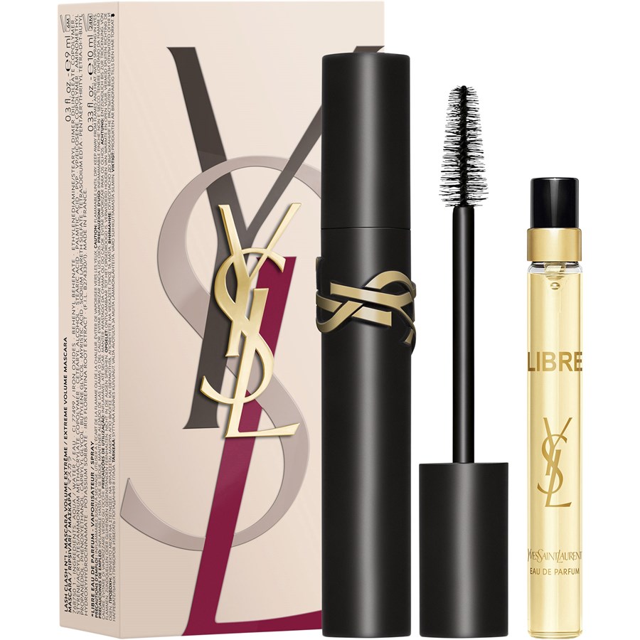 Тушь для ресниц Yves Saint Laurent Lash Clash Set, Lash Clash Mascara N°1 9 ml + Libre Eau de Parfum Travel Spray 10 ml / 1 Stk.
Тушь для ресниц Yves Saint Laurent Lash Clash Set, Lash Clash Mascara N°1 9 ml + Libre Eau de Parfum Travel Spray 10 ml / 1 Stk.