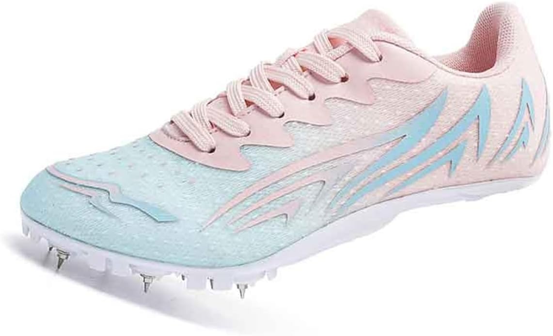 Легкоатлетические шиповки для мужчин и женщин, дышащие соревновательные кроссовки для спринта, профессиональная обувь для метания, барьеров и прыжков Donfaauk, розовый
Легкоатлетические шиповки для мужчин и женщин, дышащие соревновательные кроссовки для спринта, профессиональная обувь для метания, барьеров и прыжков Donfaauk, розовый