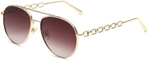 2027 Розовые солнцезащитные очки с цепочкой для женщин. Стильные солнцезащитные очки с круглой золотой верхней перекладиной, металлическая оправа, защита от УФ-излучения UV400 MTZJH, C5
2027 Розовые солнцезащитные очки с цепочкой для женщин. Стильные солнцезащитные очки с круглой золотой верхней перекладиной, металлическая оправа, защита от УФ-излучения UV400 MTZJH, C5