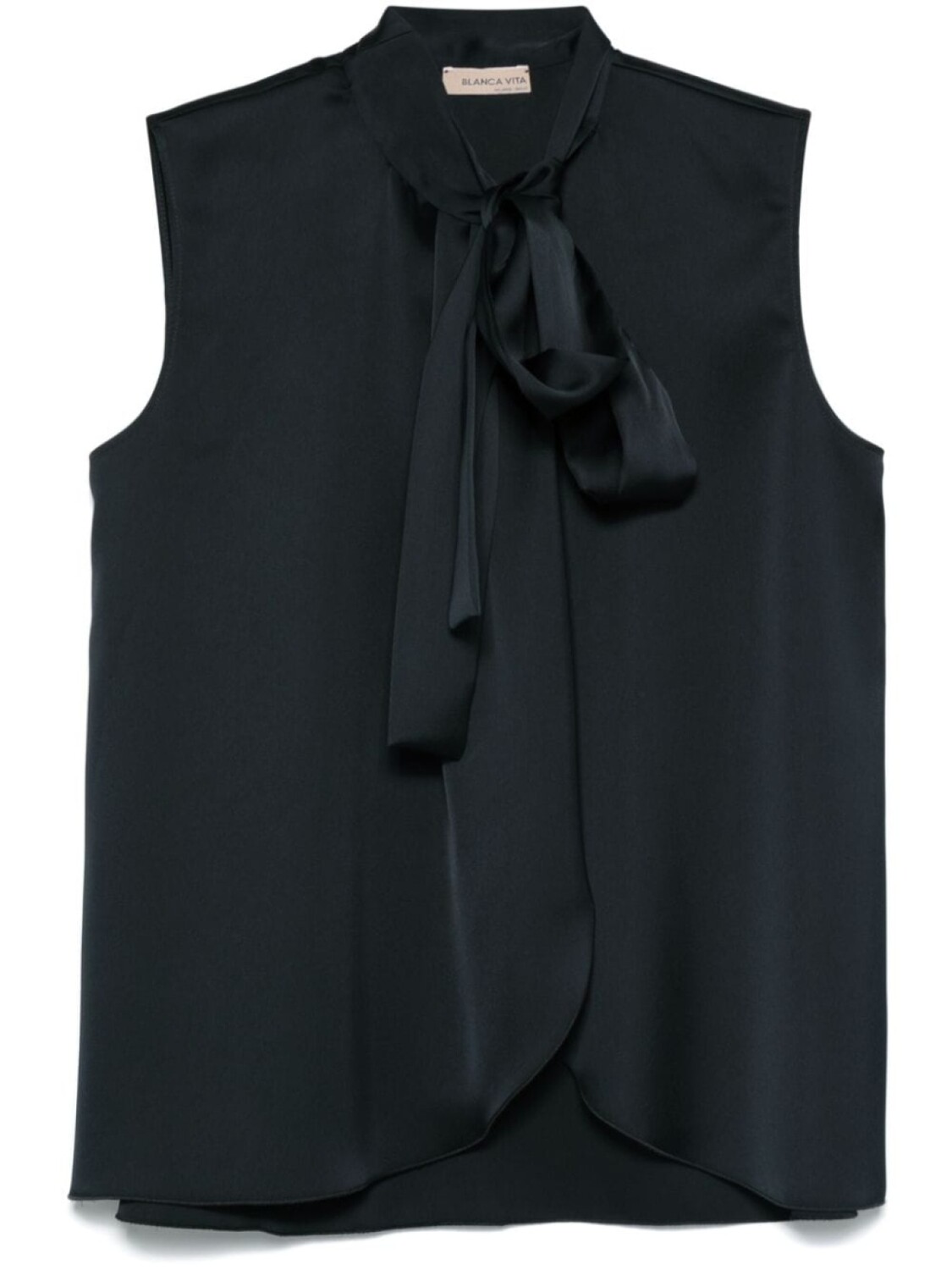 Топ из атласа Blanca Vita, синий
Топ из атласа Blanca Vita, синий