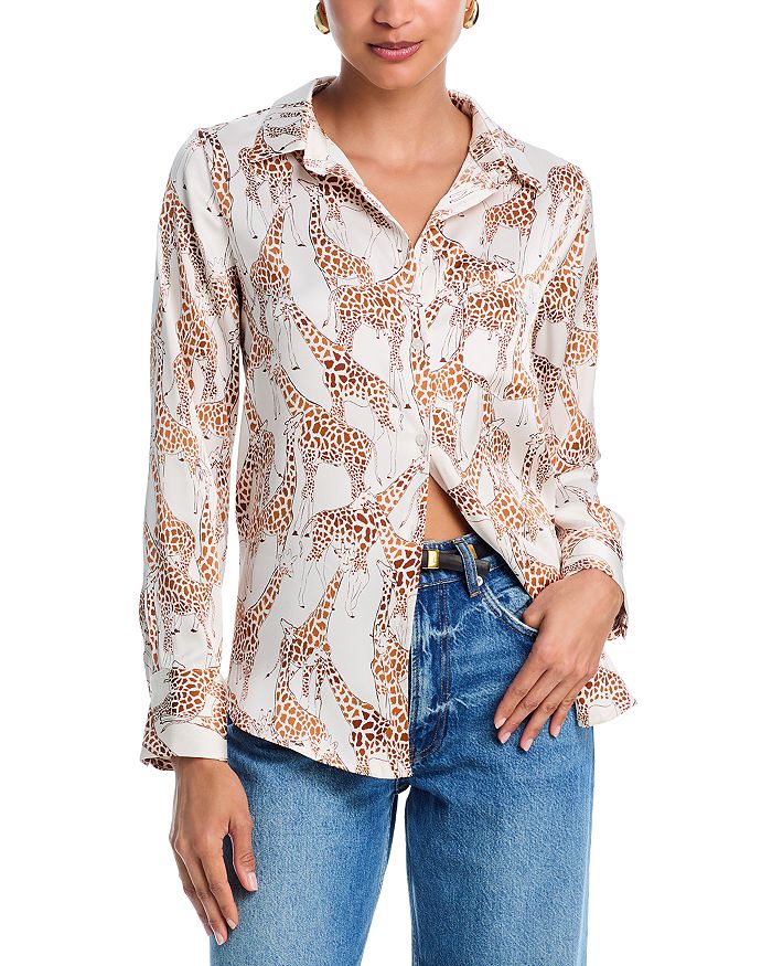 Жираф Сатиновая Рубашка - Эксклюзив AQUA, белый
Жираф Сатиновая Рубашка - Эксклюзив AQUA, белый