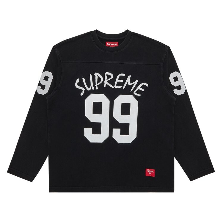 Топ Supreme 99 Long-Sleeve Football Top, черный
Топ Supreme 99 Long-Sleeve Football Top, черный