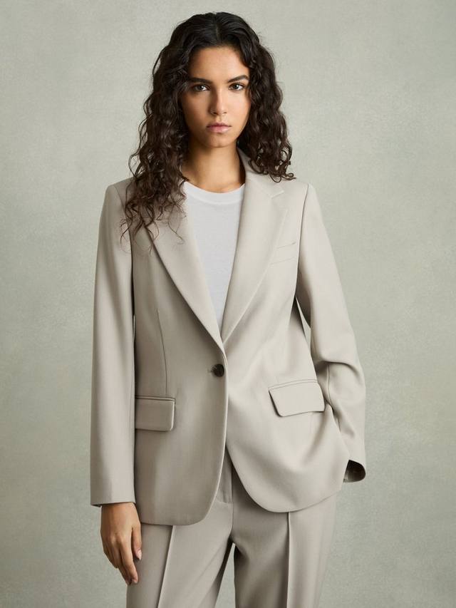 Роскошный блейзер из текстурированной шерсти цвета бретани Reiss, цвет Neutral
Роскошный блейзер из текстурированной шерсти цвета бретани Reiss, цвет Neutral