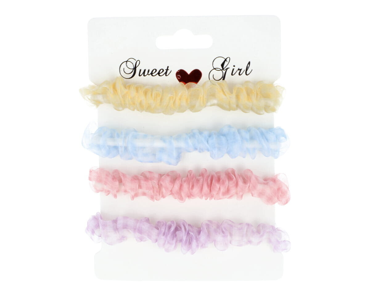 Набор из 4 шифоновых резинок для волос Inna Marka
Набор из 4 шифоновых резинок для волос Inna Marka