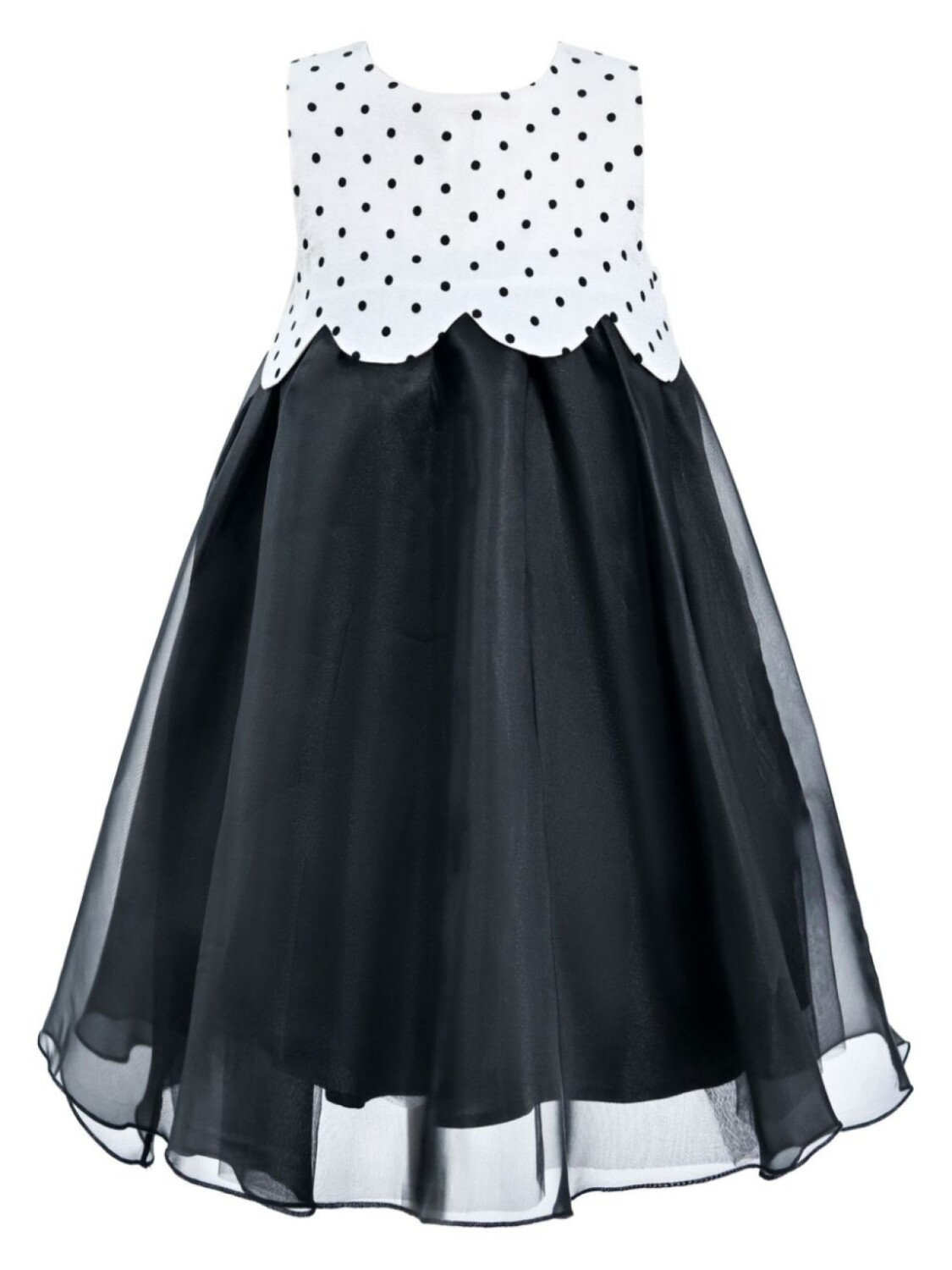 Платье в горошек Menorca Tulleen, черный 
Платье в горошек Menorca Tulleen, черный