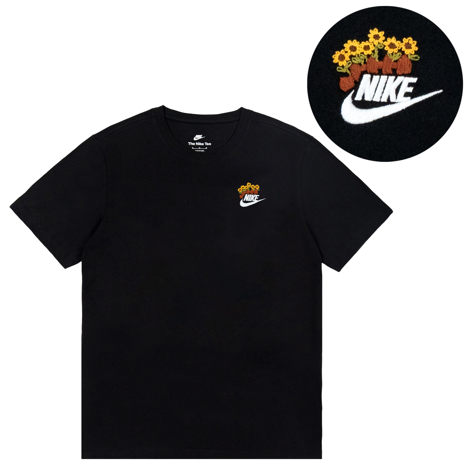 Nike Футболки унисекс, черные, с круглым вырезом, узкий прямой крой
Nike Футболки унисекс, черные, с круглым вырезом, узкий прямой крой