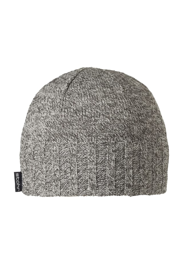 Вязаная шапка с ребристым лейблом Stöhr, белый
Вязаная шапка с ребристым лейблом Stöhr, белый