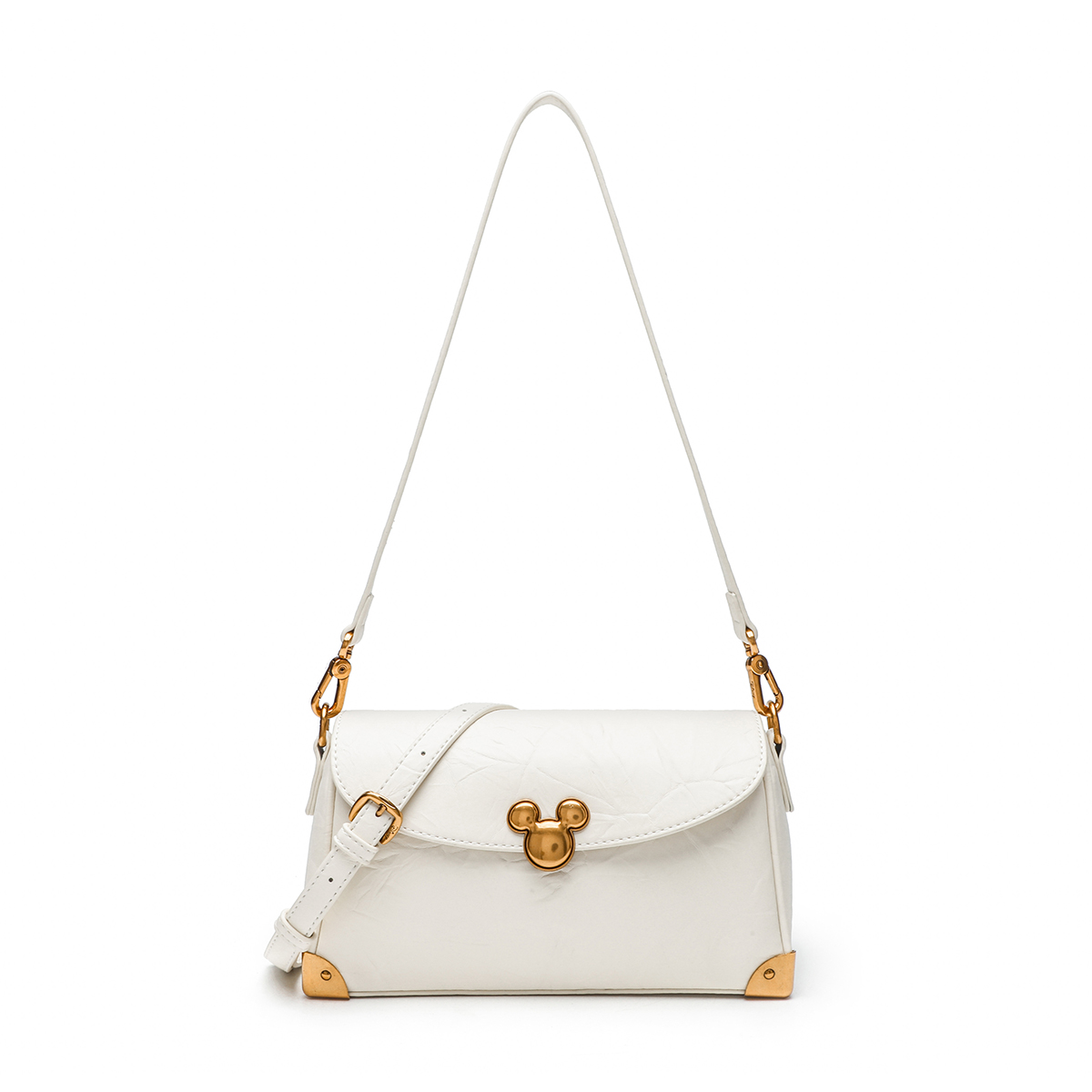 Disney Микки Серия Полиуретановая женская наплечная сумка белая, White
Disney Микки Серия Полиуретановая женская наплечная сумка белая, White