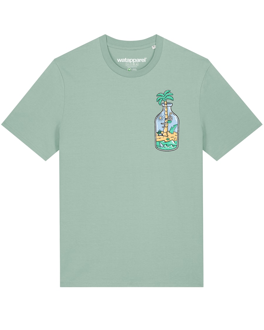 Рубашка Watapparel Holiday in a bottle, зеленый
Рубашка Watapparel Holiday in a bottle, зеленый