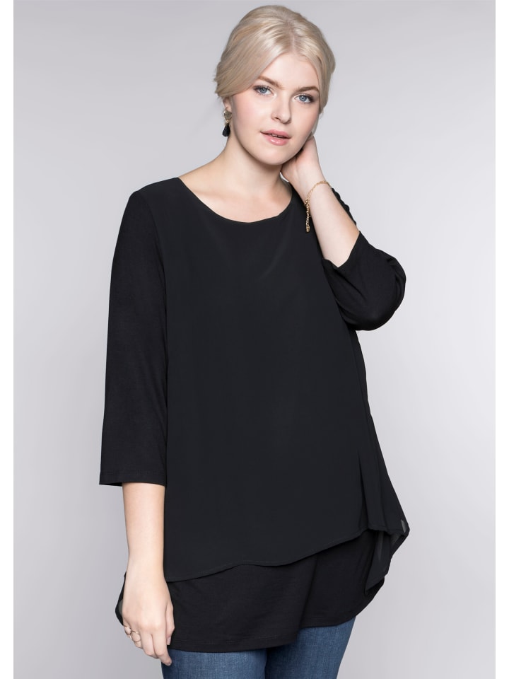 блузка рубашка черного цвета sheego
блузка рубашка черного цвета sheego