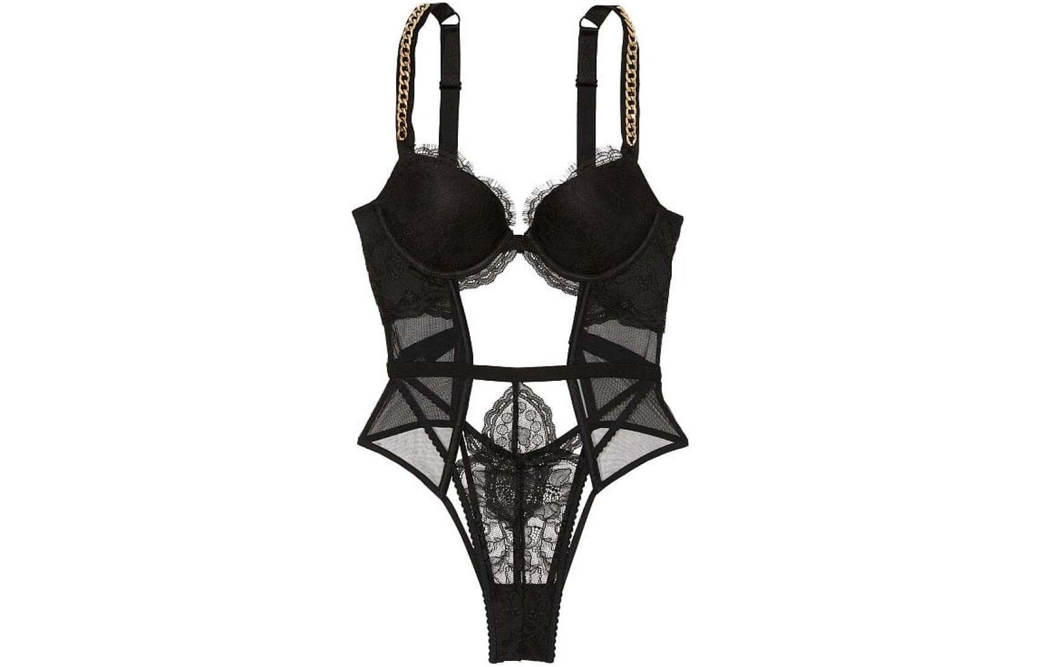 Женское боди Victoria's Secret, цвет Black
Женское боди Victoria's Secret, цвет Black