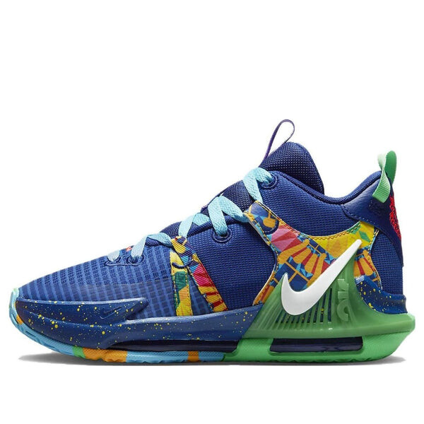 Кроссовки (GS) Nike LeBron Witness 7 'Kaleidoscope', синий
Кроссовки (GS) Nike LeBron Witness 7 'Kaleidoscope', синий