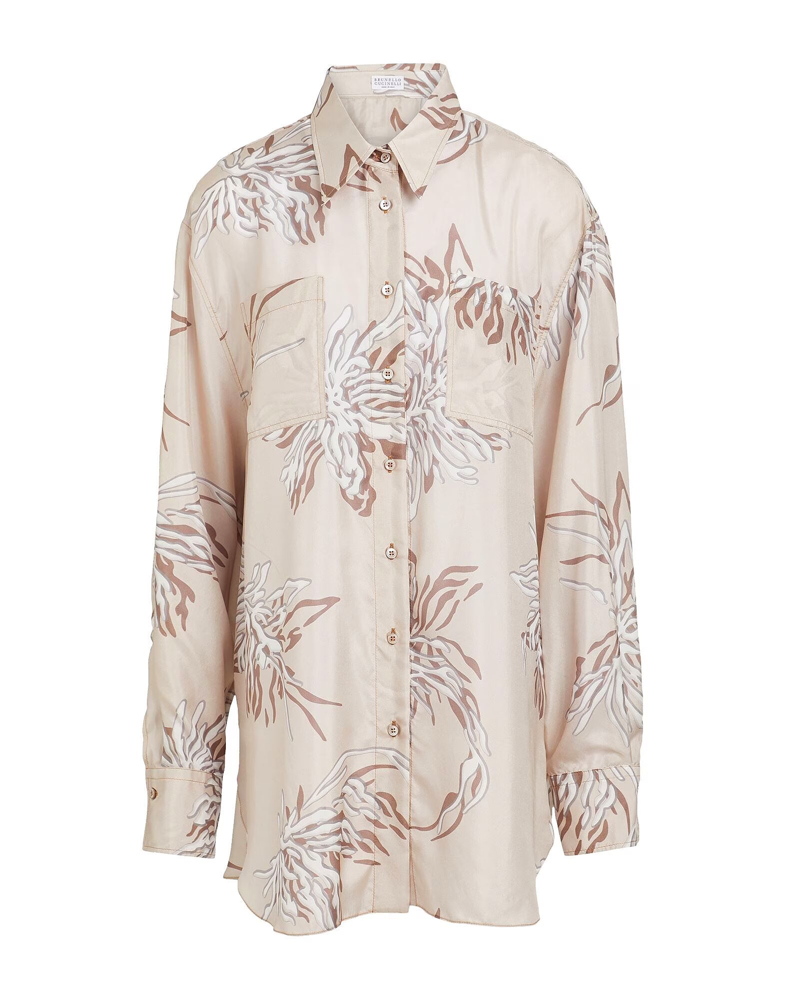Рубашка Brunello Cucinelli, бежевый
Рубашка Brunello Cucinelli, бежевый