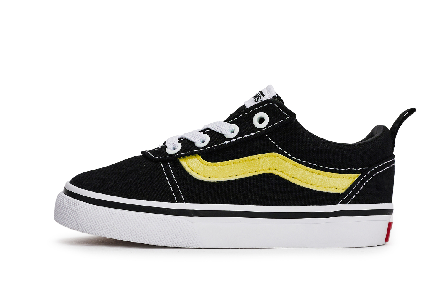 Vans Слипоны противоскользящие износостойкие низкие для малышей Black White Yellow
Vans Слипоны противоскользящие износостойкие низкие для малышей Black White Yellow