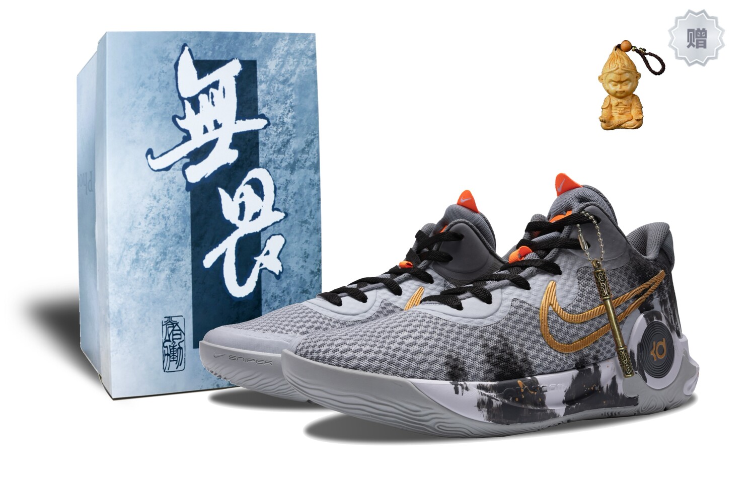 Баскетбольные кроссовки KD Trey 5 IX Basketball Shoes Unisex Mid-Top Black/Gold/Grey Nike
Баскетбольные кроссовки KD Trey 5 IX Basketball Shoes Unisex Mid-Top Black/Gold/Grey Nike
