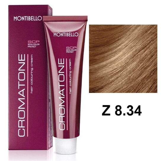 Краска CROMATONE Z №8.34 60мл Montibello 
Краска CROMATONE Z №8.34 60мл Montibello