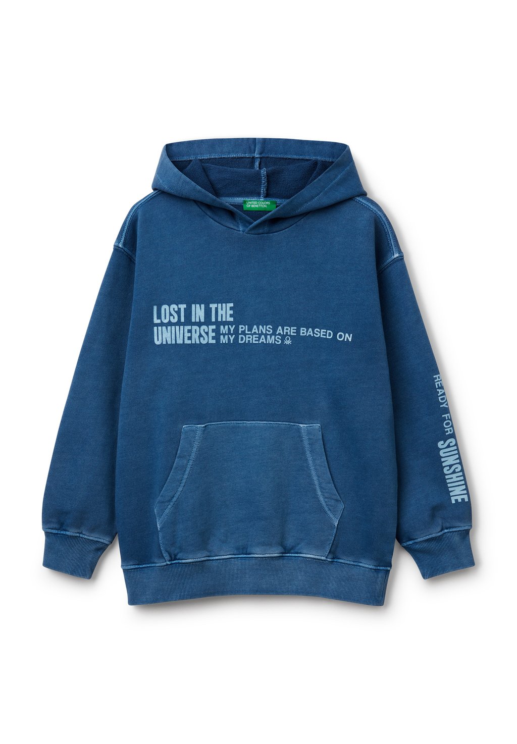 Толстовка WITH PRINT con cappuccio United Colors of Benetton, синий
Толстовка WITH PRINT con cappuccio United Colors of Benetton, синий