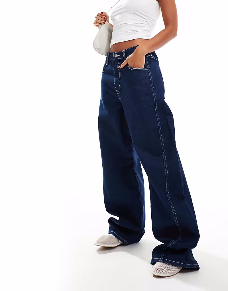 Джинсы-бочонки ASOS DESIGN Horeshore цвета индиго
Джинсы-бочонки ASOS DESIGN Horeshore цвета индиго