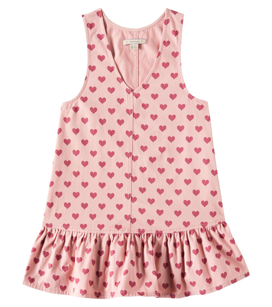 Платье из хлопка с принтом Фен Konges Sløjd, Amour Rouge 
Платье из хлопка с принтом Фен Konges Sløjd, Amour Rouge