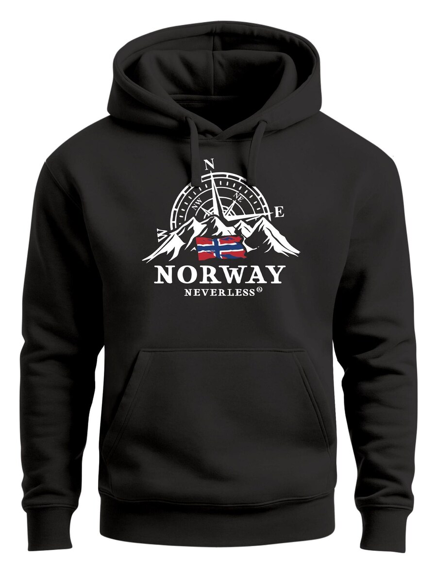 Толстовка Neverless Norway Kompass, черный
Толстовка Neverless Norway Kompass, черный