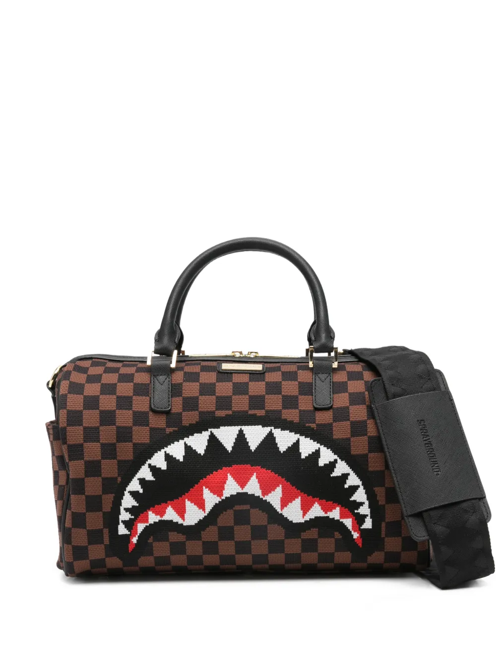 Сумка-тоут в клетку (шахматный узор) Sprayground, коричневый
Сумка-тоут в клетку (шахматный узор) Sprayground, коричневый