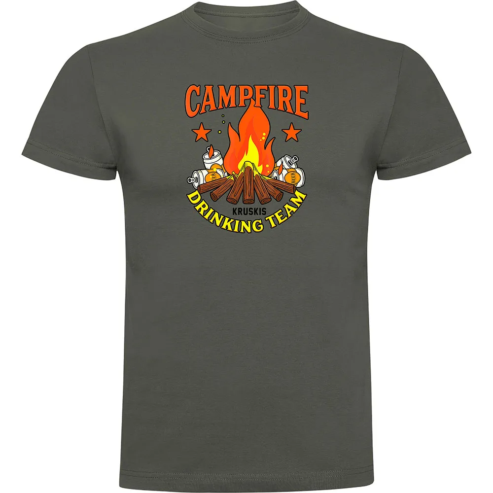 Футболка с коротким рукавом Kruskis Drinking Team, зеленый 
Футболка с коротким рукавом Kruskis Drinking Team, зеленый