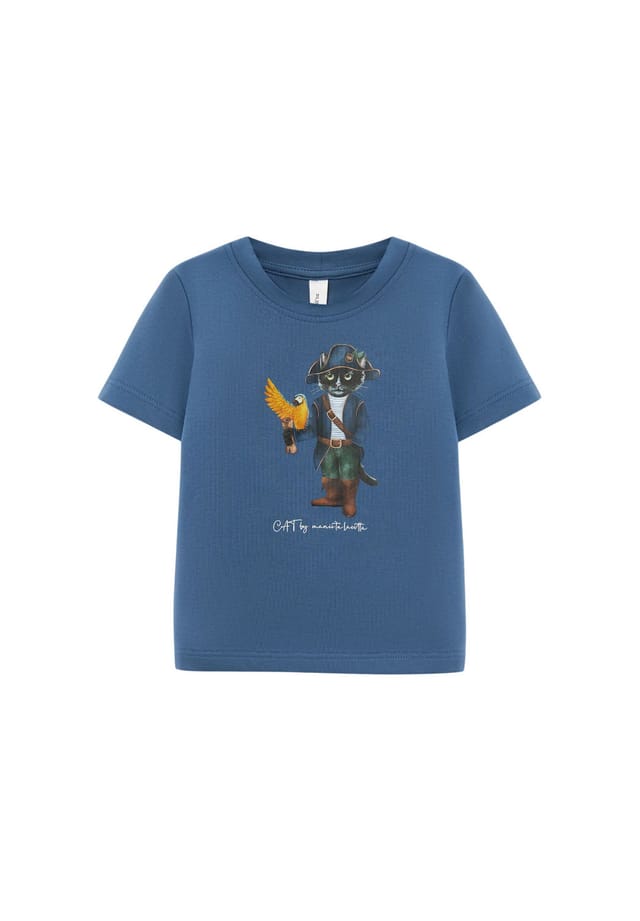 Рубашка пиратский кот Cat By Manii'Ta Lacitta, синий
Рубашка пиратский кот Cat By Manii'Ta Lacitta, синий