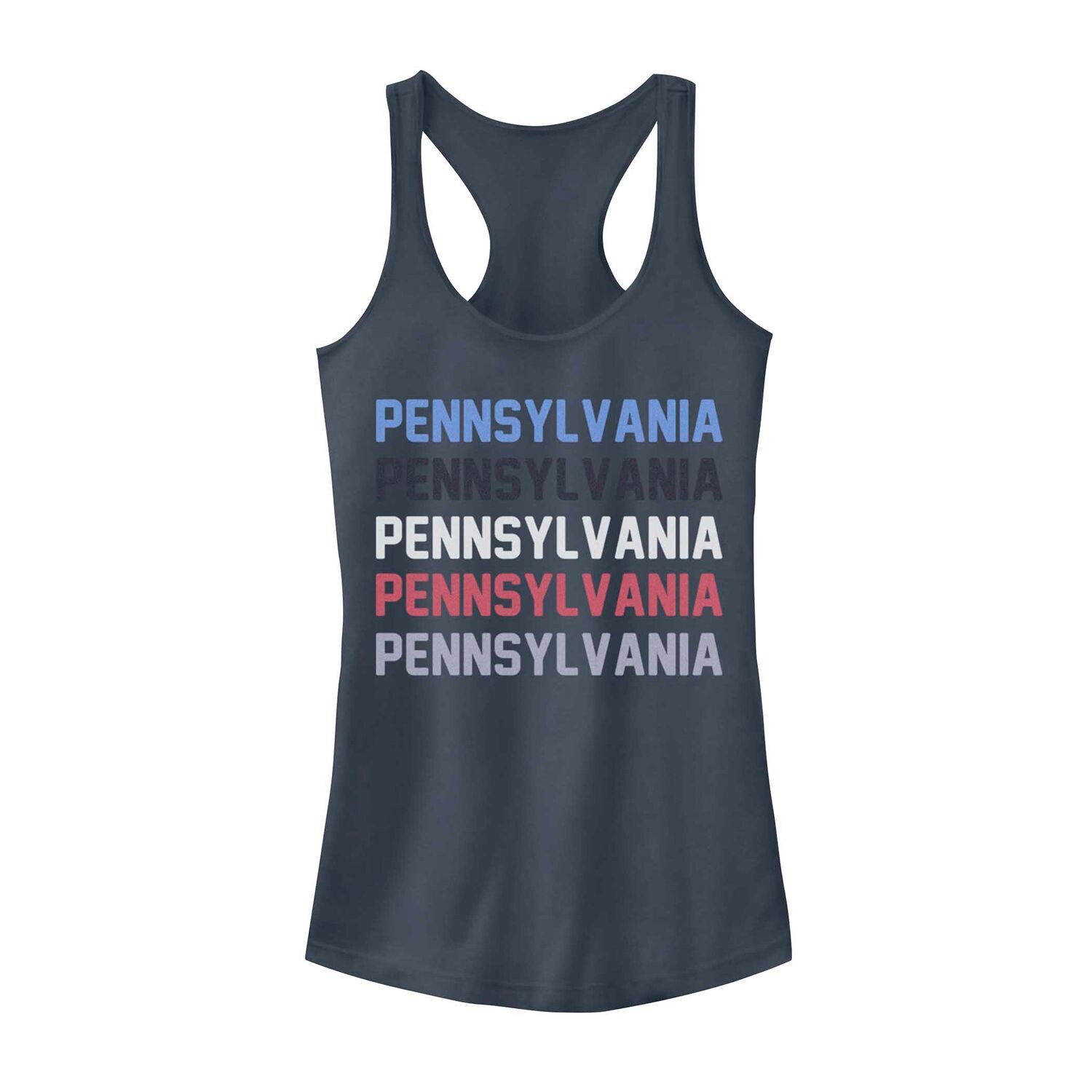 Юниорская майка Pennsylvania State Racerback с графическим изображением
Юниорская майка Pennsylvania State Racerback с графическим изображением