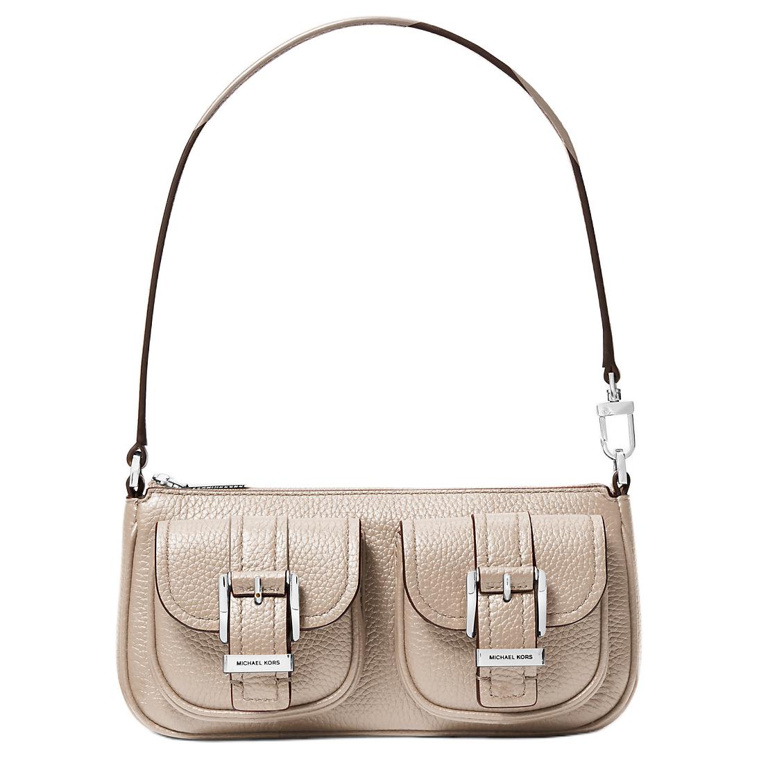 MICHAEL KORS Кожаная сумка через плечо малого размера женская светло-песочная
MICHAEL KORS Кожаная сумка через плечо малого размера женская светло-песочная