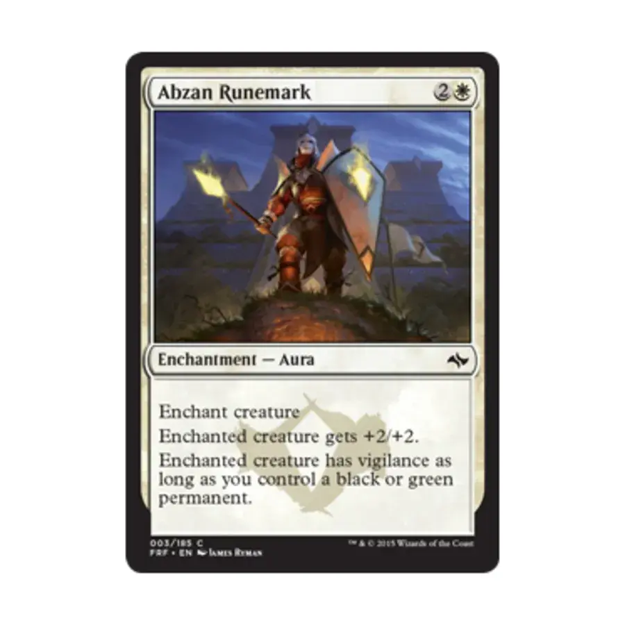 CCG Абзан Рунемарк (C), MTG - Fate Reforged
CCG Абзан Рунемарк (C), MTG - Fate Reforged