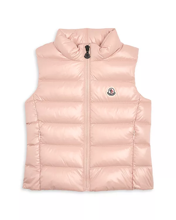 Пуховый жилет из фанеры для девочек - для маленькой девочки Moncler, розовый
Пуховый жилет из фанеры для девочек - для маленькой девочки Moncler, розовый