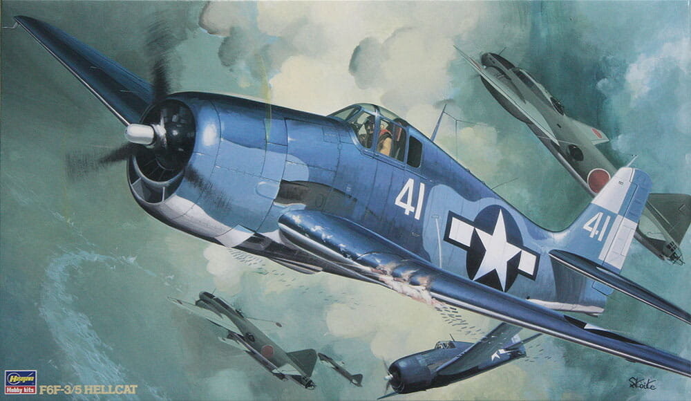 F6F-3/5 Hellcat 1:32 Hasegawa St7
F6F-3/5 Hellcat 1:32 Hasegawa St7