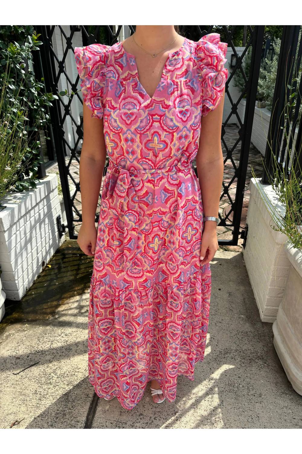 Платье макси Sadie в цвете Multi Joy Joy 
Платье макси Sadie в цвете Multi Joy Joy