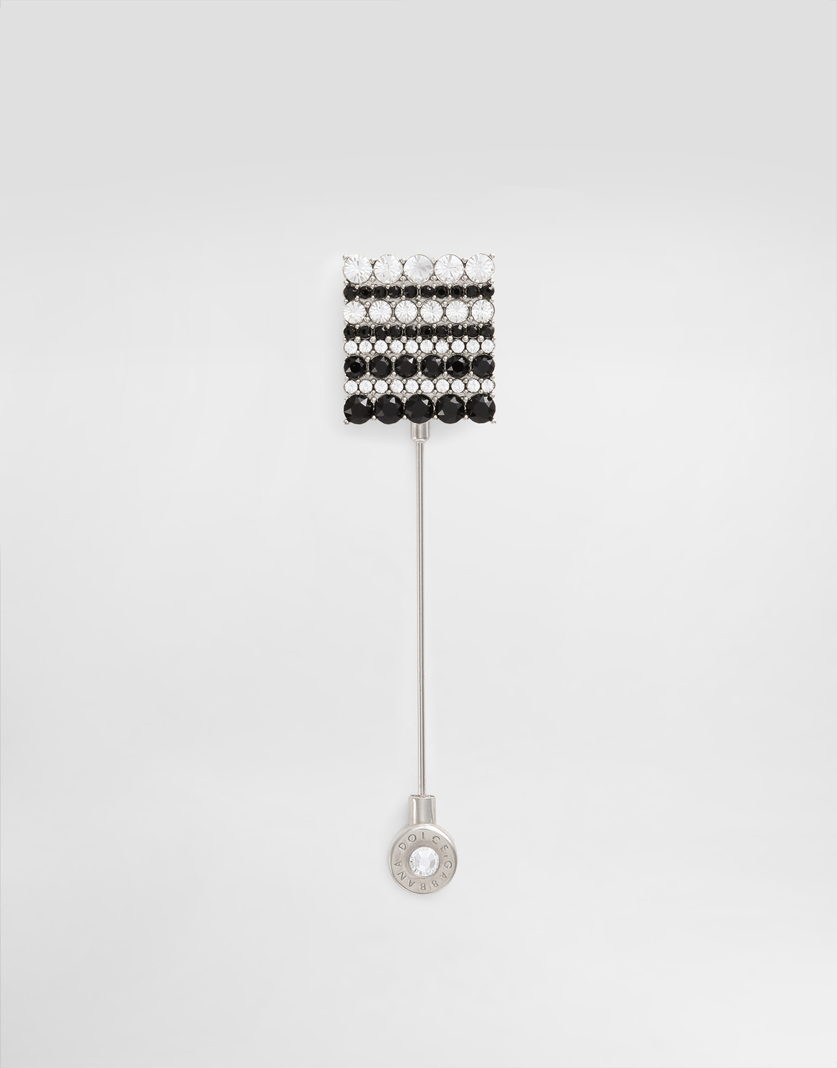 Металлическая брошь с логотипом, украшенная стразами Dolce&Gabbana, серебряный
Металлическая брошь с логотипом, украшенная стразами Dolce&Gabbana, серебряный