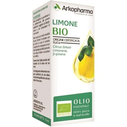 ArkoPharma Arko Essentiel Органическое эфирное масло лимона 10 мл
ArkoPharma Arko Essentiel Органическое эфирное масло лимона 10 мл