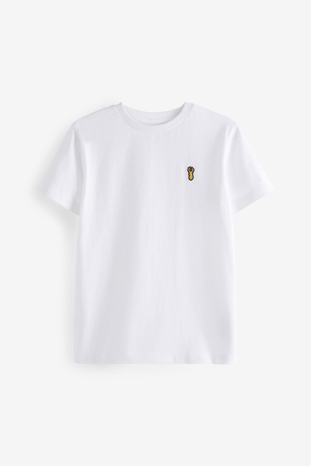 Футболка с короткими рукавами и вышитым оленем Next, белый
Футболка с короткими рукавами и вышитым оленем Next, белый