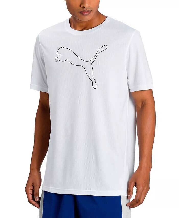 Футболка с изображением кота из влагоотводящего материала для мужчин Puma, белый
Футболка с изображением кота из влагоотводящего материала для мужчин Puma, белый