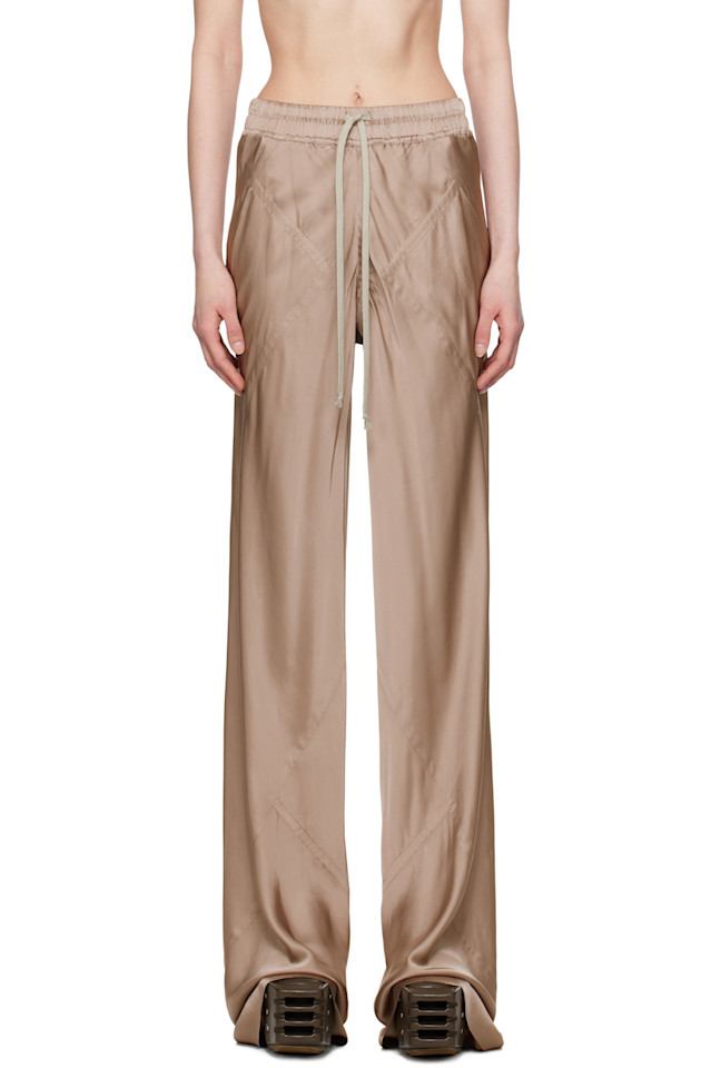 Голливудские расклешенные брюки для отдыха на шнурке Rick Owens, цвет flesh
Голливудские расклешенные брюки для отдыха на шнурке Rick Owens, цвет flesh