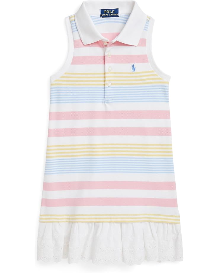 Платье Polo Ralph Lauren Kids Striped Stretch Mesh Polo Dress, цвет Beatrice Pastel Stripe
Платье Polo Ralph Lauren Kids Striped Stretch Mesh Polo Dress, цвет Beatrice Pastel Stripe