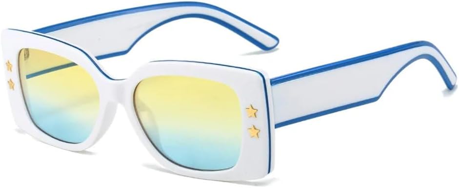 Винтажные солнцезащитные очки для женщин, роскошные ретро-солнцезащитные очки прямоугольной формы для женщин, модные прямоугольные солнцезащитные очки TYUVIVO, White Gray
Винтажные солнцезащитные очки для женщин, роскошные ретро-солнцезащитные очки прямоугольной формы для женщин, модные прямоугольные солнцезащитные очки TYUVIVO, White Gray