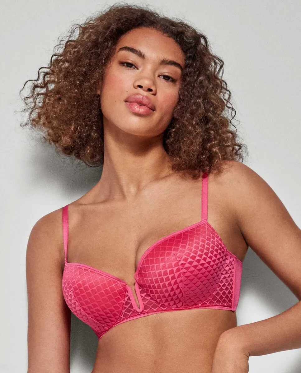 Вместительный бюстгальтер на косточках для чашек C и D Gisela, розовый
Вместительный бюстгальтер на косточках для чашек C и D Gisela, розовый