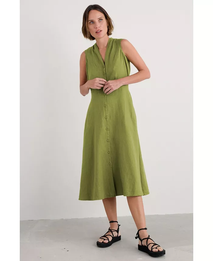 Женское платье без рукавов из резного дерева Seasalt Cornwall, зеленый
Женское платье без рукавов из резного дерева Seasalt Cornwall, зеленый