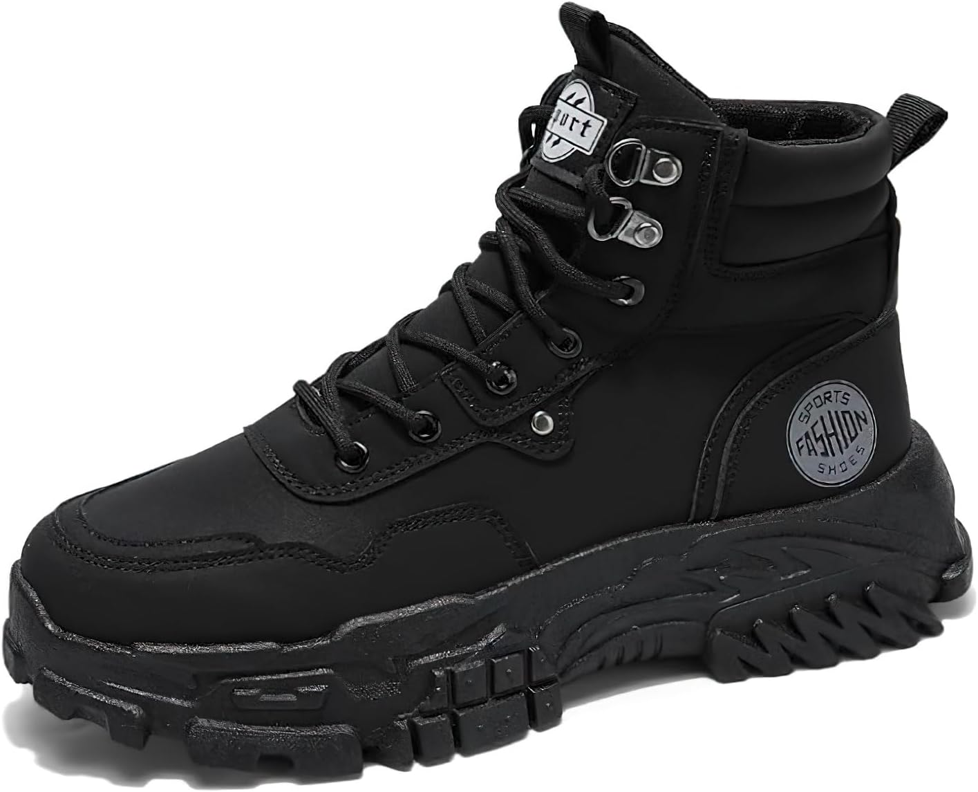 Мужские высокие модные кроссовки, повседневные спортивные прогулочные туфли, обувь с круглым носком на шнуровке, дышащие нескользящие походные ботинки для мужчин Yebonsho, черный
Мужские высокие модные кроссовки, повседневные спортивные прогулочные туфли, обувь с круглым носком на шнуровке, дышащие нескользящие походные ботинки для мужчин Yebonsho, черный