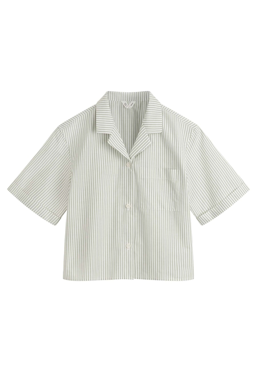 Пижамная рубашка MELA HANSIKA, зеленый
Пижамная рубашка MELA HANSIKA, зеленый