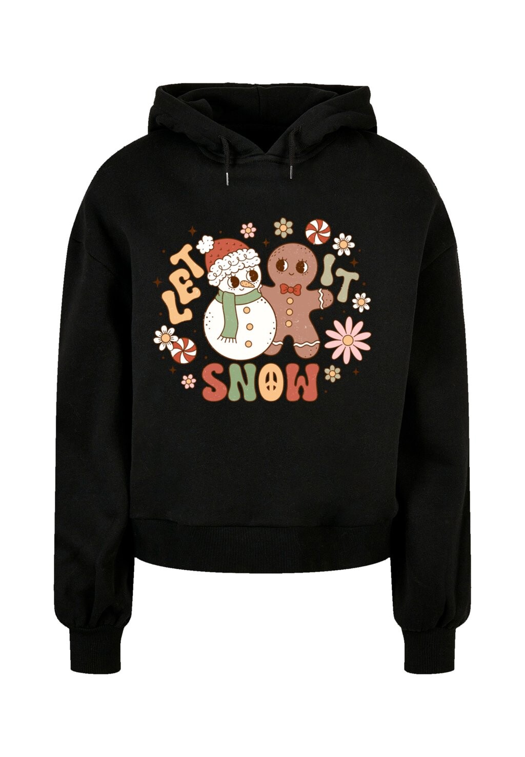 Толстовка с капюшоном LET IT SNOW GROOVY WEIHNACHTEN GINGERBREAD F4NT4STIC, черный
Толстовка с капюшоном LET IT SNOW GROOVY WEIHNACHTEN GINGERBREAD F4NT4STIC, черный