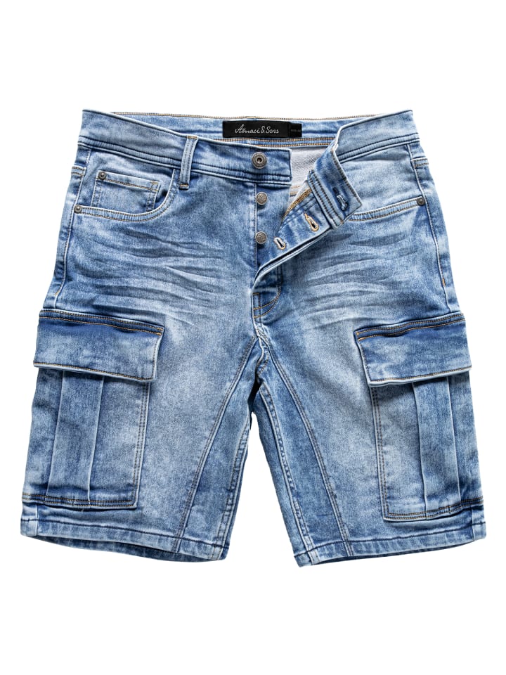 Тканевые шорты Amaci&Sons, светло-синий
Тканевые шорты Amaci&Sons, светло-синий