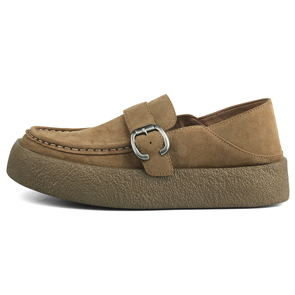 New Korea Лоферы мужские абрикосово-коричневые 
New Korea Лоферы мужские абрикосово-коричневые